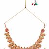 ROFARWORD Rofarword Gold-Plated Brass Premal Antique Indian Jewelry Necklace Set For Women & Girls | Indian Jewelry Jewelry Sets