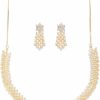 Priyaasi Priyaasi American Diamond Studded Jewellery Set Jewelry Sets