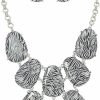 Firstmeet Firstmeet Chunky Bubble Statement Collar Necklace With Earrings For Women Jewelry Sets