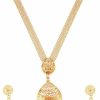 Efulgenz Efulgenz Indian Jewelry Sets For Women Bollywood Jewelry Indian Ethnic Traditional Gold Tone Bridal Designer Multistrand Necklace And Earrings Jewelry Set For Women Jewelry Sets