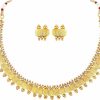 Aheli Aheli Indian Ethnic Wedding Wear Necklace Set Jewelry Sets