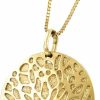 forme di Lucchetta Lucchetta - 14 Karat Yellow Gold Tree Of Life Pendant Necklace | 16+2 Inch | Womens Real 14K Gold Necklaces | Authentic Fine Jewelry From Italy Jewelry Sets