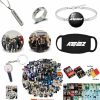 YX&ST Yx&St Ateez Merchandise Set, Ateez Photocard, Stickers, Bracelet, Face Shield, Rings, Pendant Necklace, Button Pin, Keychain, Phone Ring Holder Jewelry Sets