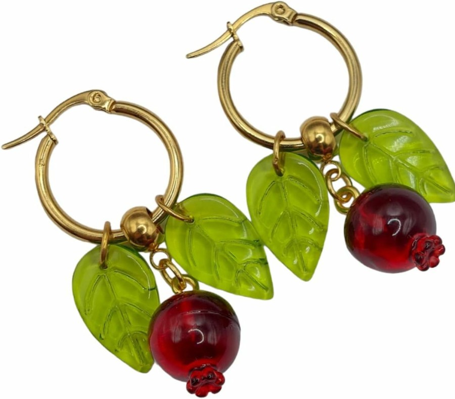 Generic Handmade Pomegranate Jewelry Jewelry Sets