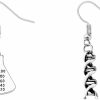 AKTAP Aktap Dna Earrings Science Flask Earrings Dna Double Helix Necklace Science Jewelry Chemistry Gifts Chemistry Biology Dna Lab Tech Charm Y Necklace Jewelry Sets