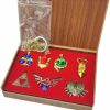 CHAOZI0 The Legend Of Zelda Twilight Princess & Hylian Shield & Master Sword Finest Collection Sets Keychain/Necklace/Jewelry Series Jewelry Sets