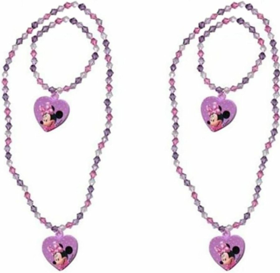 Disney Disney Necklace And Bracelet Sets With Shaped Pendants Jewelry Sets