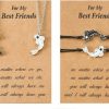 WLL Yin Yang Necklace Bracelet For Women Men Matching Black White Tai Chi Necklace For Couples Fish Friendship Bff Bracelets Necklaces Jewelry Set Jewelry Sets