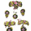 Generic Floral Jewellery Set , Flower Gota Patti Jewelry Set For Haldi Mehandi Baby Shower Wedding Women Girls (Dp-01) Jewelry Sets