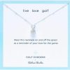 Chelsea Charles Chelsea Charles Golf Ball Charm Necklace Jewelry Sets