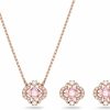 SWAROVSKI Swarovski Sparking Dance Crystal Necklace And Earring Set Jewelry Collection Jewelry Sets