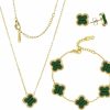 HighSpark Highspark Jewelry Set For Women | Jewelry Set For Women & Girls | Lovely Gift - Green Jewelry Sets